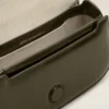 Borsa a tracolla Paris Paris in pelle di vacchetta verde Borsa a tracolla Paris Paris in pelle di vacchetta verde
