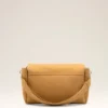 Borsa Carrousel con patta grande in pelle di vacchetta gialla Borsa Carrousel con patta grande in pelle di vacchetta gialla