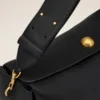 Borsa Carrousel grande in pelle nera Borsa Carrousel grande in pelle nera
