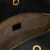 Borsa Carrousel grande in pelle nera Borsa Carrousel grande in pelle nera