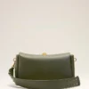 Borsa Carrousel media in pelle di vacchetta verde Borsa Carrousel media in pelle di vacchetta verde