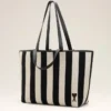 Borsa della spesa Ami de Coeur in cotone bianco Borsa della spesa Ami de Coeur in cotone bianco