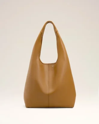 Borsa Hobo Etienne in morbida pelle gialla