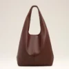 Borsa Hobo Etienne in pelle morbida bordeaux
