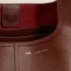 Borsa Hobo Etienne in pelle morbida bordeaux