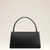 Borsa Mimi in pelle di vacchetta nera Borsa Mimi in pelle di vacchetta nera