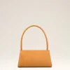 Borsa Mimi piccola in pelle di vacchetta arancione Borsa Mimi piccola in pelle di vacchetta arancione