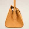 Borsa Mimi piccola in pelle di vacchetta arancione Borsa Mimi piccola in pelle di vacchetta arancione