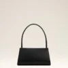Borsa Mimi piccola in pelle di vacchetta nera Borsa Mimi piccola in pelle di vacchetta nera