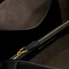 Borsa Mimi piccola in pelle di vacchetta nera Borsa Mimi piccola in pelle di vacchetta nera