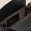 Borsa Mini Carrousel in pelle di vacchetta nera Borsa Mini Carrousel in pelle di vacchetta nera