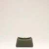 Borsa Mini Carrousel in pelle di vacchetta verde Borsa Mini Carrousel in pelle di vacchetta verde