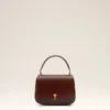 Borsa Paris Paris con manici in pelle lucida bordeaux Borsa Paris Paris con manici in pelle lucida bordeaux