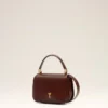 Borsa Paris Paris con manici in pelle lucida bordeaux Borsa Paris Paris con manici in pelle lucida bordeaux
