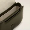 Borsa Paris Paris con manici superiori in pelle di vacchetta verde