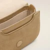 Borsa Paris Paris con manico superiore in pelle di vacchetta gialla