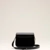 Borsa Paris Paris in pelle di vacchetta nera Borsa Paris Paris in pelle di vacchetta nera