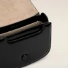 Borsa Paris Paris in pelle di vacchetta nera Borsa Paris Paris in pelle di vacchetta nera