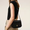 Borsa Paris Paris in pelle di vacchetta nera Borsa Paris Paris in pelle di vacchetta nera