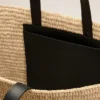 Borsa Tote Ami de Coeur in rafia naturale Borsa Tote Ami de Coeur in rafia naturale