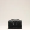 Borsa Voulez-Vous in pelle di vacchetta nera Borsa Voulez-Vous in pelle di vacchetta nera