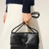 Borsa Voulez-Vous in pelle di vacchetta nera Borsa Voulez-Vous in pelle di vacchetta nera