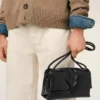 Borsa Voulez-Vous in pelle di vacchetta nera Borsa Voulez-Vous in pelle di vacchetta nera