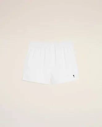 Boxer Ami de Coeur in cotone bianco e nero