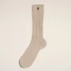 Calzini Ami de Coeur in cotone beige Calzini Ami de Coeur in cotone beige