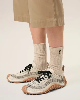 Calzini Ami de Coeur in cotone beige
