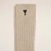Calzini Ami de Coeur in cotone beige Calzini Ami de Coeur in cotone beige