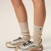 Calzini Ami de Coeur in cotone beige Calzini Ami de Coeur in cotone beige