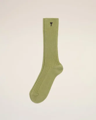 Calzini Ami de Coeur in cotone verde