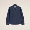 Camicia Ami de Coeur in cotone denim blu Camicia Ami de Coeur in cotone denim blu