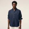Camicia Ami de Coeur in cotone denim blu Camicia Ami de Coeur in cotone denim blu