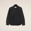 Camicia Ami de Coeur in cotone denim nero Camicia Ami de Coeur in cotone denim nero
