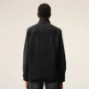Camicia Ami de Coeur in cotone denim nero Camicia Ami de Coeur in cotone denim nero