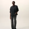 Camicia Ami de Coeur in cotone denim nero Camicia Ami de Coeur in cotone denim nero