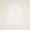 Camicia bianca in cotone su misura con ricamo Ami de Coeur Camicia bianca in cotone su misura con ricamo Ami de Coeur