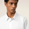 Camicia classica Ami de Coeur in cotone bianco