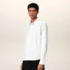 Camicia classica Ami de Coeur in cotone bianco