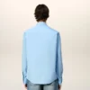 Camicia classica Ami de Coeur in cotone blu Camicia classica Ami de Coeur in cotone blu