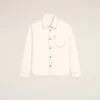 Camicia oversize Ami de Coeur in cotone bianco Camicia oversize Ami de Coeur in cotone bianco