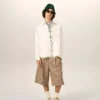 Camicia oversize Ami de Coeur in cotone bianco Camicia oversize Ami de Coeur in cotone bianco