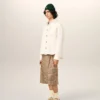 Camicia oversize Ami de Coeur in cotone bianco Camicia oversize Ami de Coeur in cotone bianco