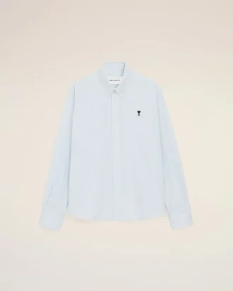 Camicia Oxford Ami de Coeur in cotone blu