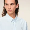 Camicia Oxford Ami de Coeur in cotone blu Camicia Oxford Ami de Coeur in cotone blu