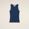 Canotta Ami de Coeur in cotone blu Canotta Ami de Coeur in cotone blu