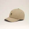 Cappellino in cotone beige con ricamo Ami de Coeur Cappellino in cotone beige con ricamo Ami de Coeur