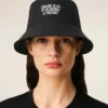 Cappellino in cotone nero con ricamo “Thank You for Being a Friend” Cappellino in cotone nero con ricamo “Thank You for Being a Friend”